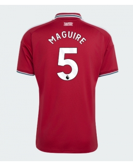 Manchester United Harry Maguire #5 Maglia Gara Casa Repliche 2026-27 Maniche Corte Manchester United Harry Maguire #5 Maglia Gara Casa Repliche 2026-27 Maniche Corte
